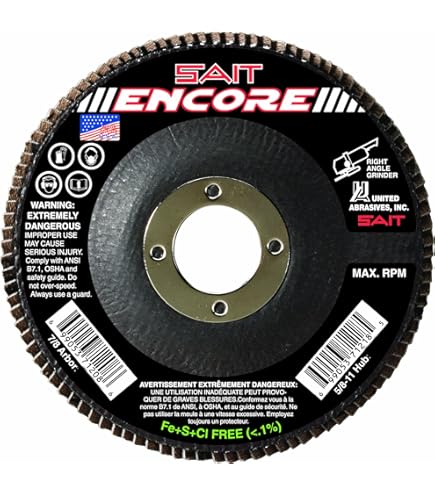 Amazon.com: United Abrasives SAIT 71208 4-1/2x7/8 Encore